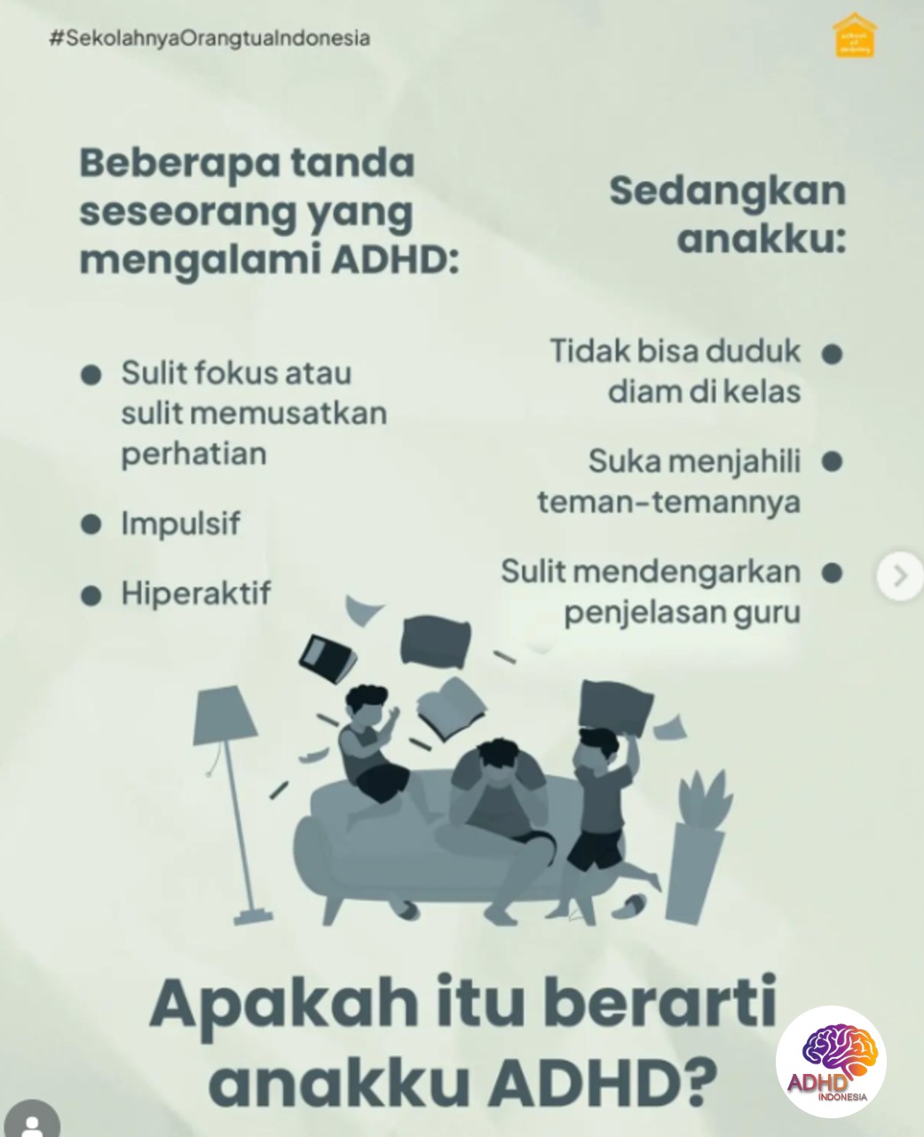 Ciri dan Gejala ADHD pada Anak Usia Dini di Kabupaten Toraja Utara
